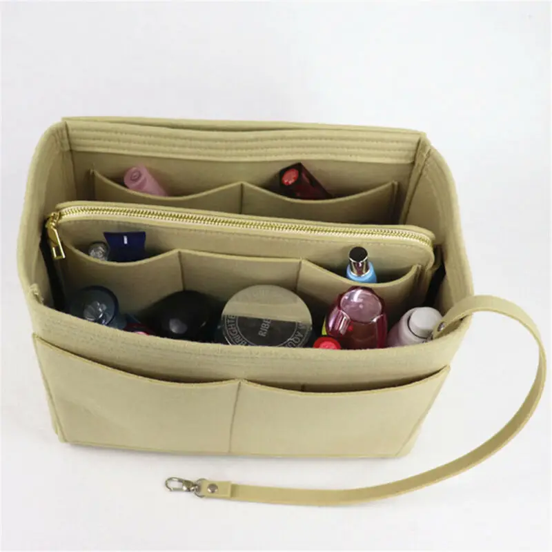 Women's Organizer Handbag Felt Travel Bag Insert Liner Purse Organiser Pouch
Women's Organizer Handbag Felt Travel Bag Insert Liner Purse Organiser Pouch