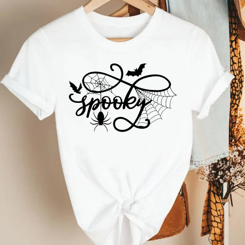 Clothing Cartoon Print Tshirt Female Tee Style Top Graphic T-shirt Halloween Cat Women Letters Autumn Pumpkin Fall Thanksgiving
Clothing Cartoon Print Tshirt Female Tee Style Top Graphic T-shirt Halloween Cat Women Letters Autumn Pumpkin Fall Thanksgiving