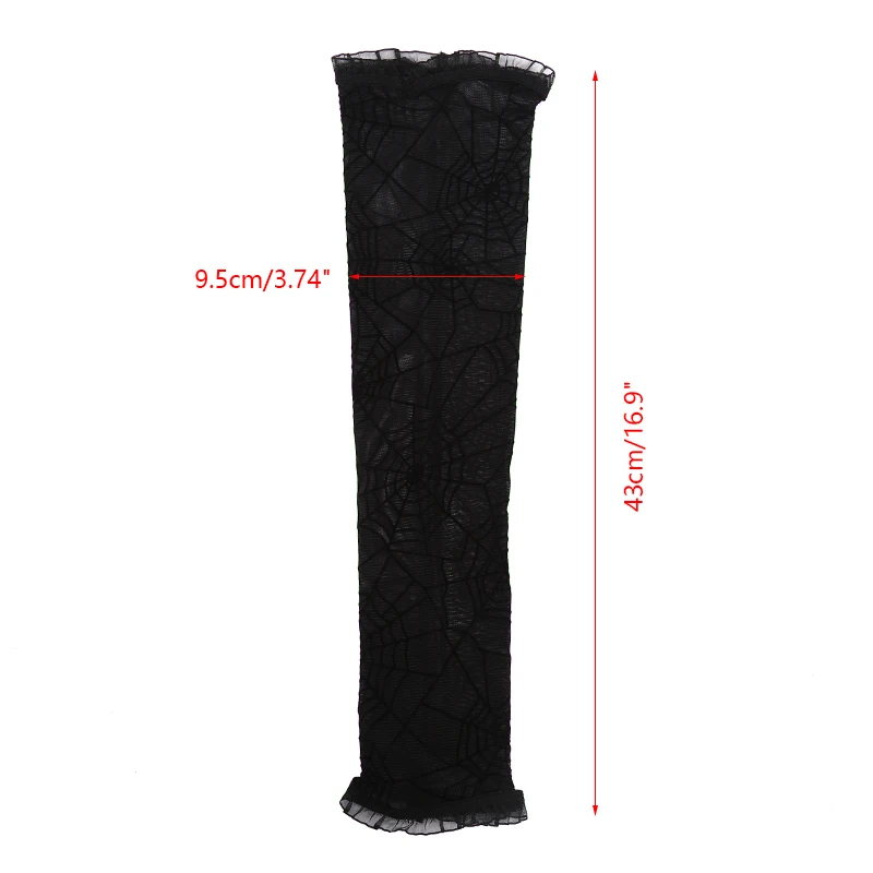 Women's Half Finger Spider Web Pattern Gloves For Halloween Decoration Dress Up Dance Party Props Cosplay Performance Gloves New
Women's Half Finger Spider Web Pattern Gloves For Halloween Decoration Dress Up Dance Party Props Cosplay Performance Gloves New