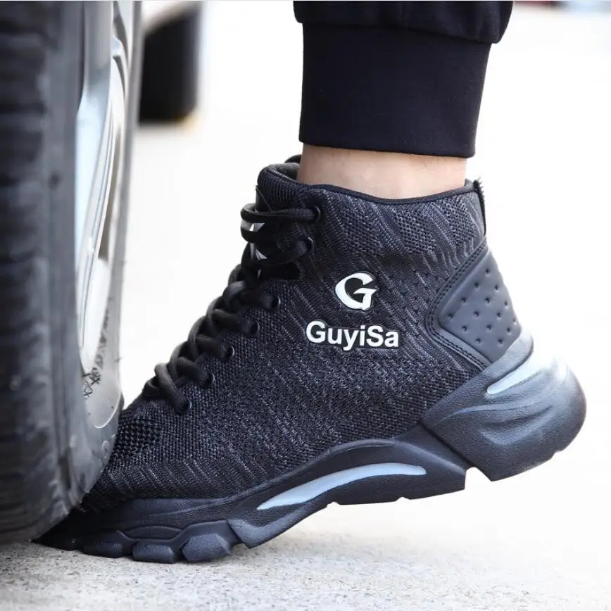 AQ542 New Breathable Men's Safety Shoes Boots With Steel Toe Cap Men's Work Indestructible Shoes Puncture-Proof Work Sneakers
AQ542 New Breathable Men's Safety Shoes Boots With Steel Toe Cap Men's Work Indestructible Shoes Puncture-Proof Work Sneakers