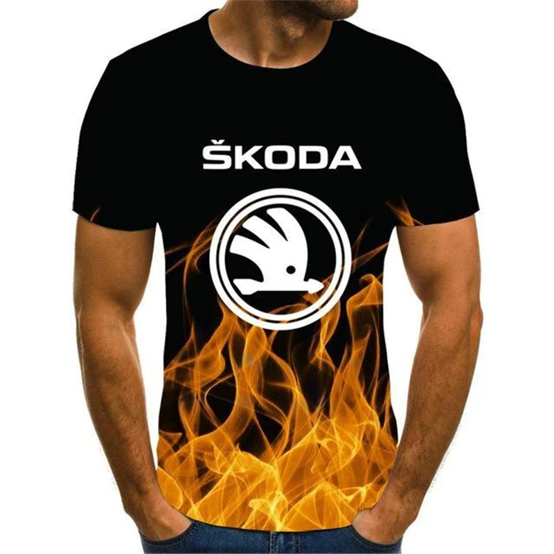 2021 men's summer Skoda t-shirt men's high quality men's and women's cotton T-shirt short sleeve casual top printed T-sh
2021 men's summer Skoda t-shirt men's high quality men's and women's cotton T-shirt short sleeve casual top printed T-sh