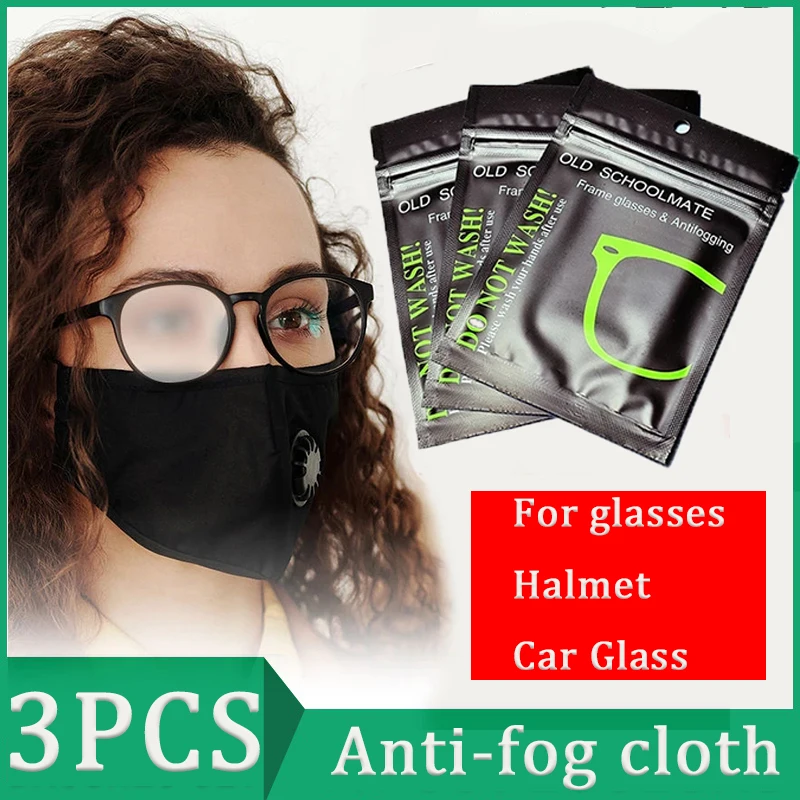 3Pcs Reusable Halmet Rearview Mirror Car Glass Glasses Nano-Microfiber Defogger Pre-moistened Anti-fog Glasses Cloth
3Pcs Reusable Halmet Rearview Mirror Car Glass Glasses Nano-Microfiber Defogger Pre-moistened Anti-fog Glasses Cloth