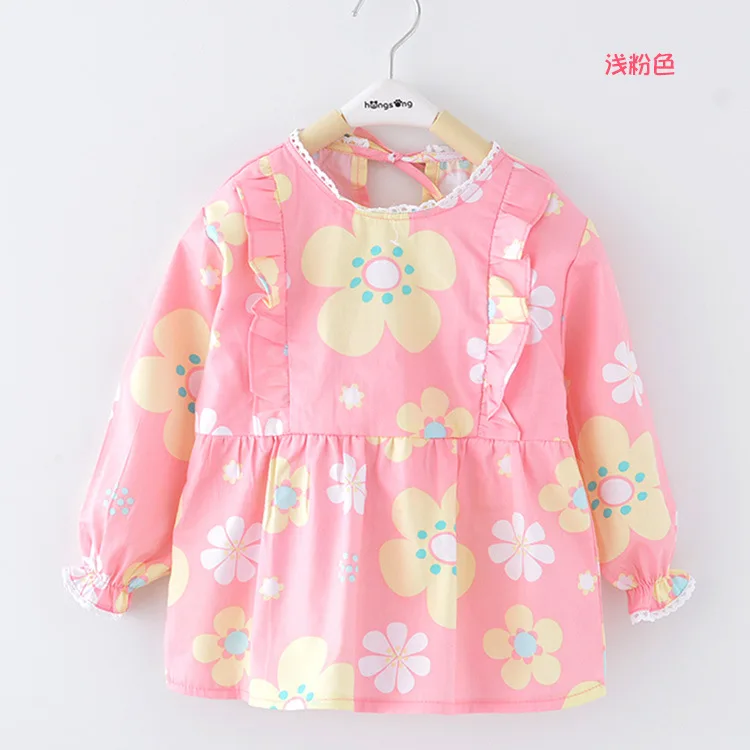 2019 baby winter warm feeding bib baby accessories Long sleeve prints flower baby girls clothing waterproof baby bibs Apron 
2019 baby winter warm feeding bib baby accessories Long sleeve prints flower baby girls clothing waterproof baby bibs Apron