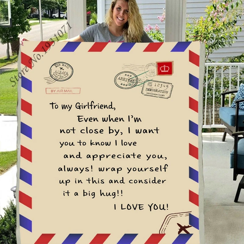 Express Love TO My Girlfriend Funny Character Blanket 3D Print Sherpa Blanket on Bed Home Textiles Blanket Best Gift 02
Express Love TO My Girlfriend Funny Character Blanket 3D Print Sherpa Blanket on Bed Home Textiles Blanket Best Gift 02
