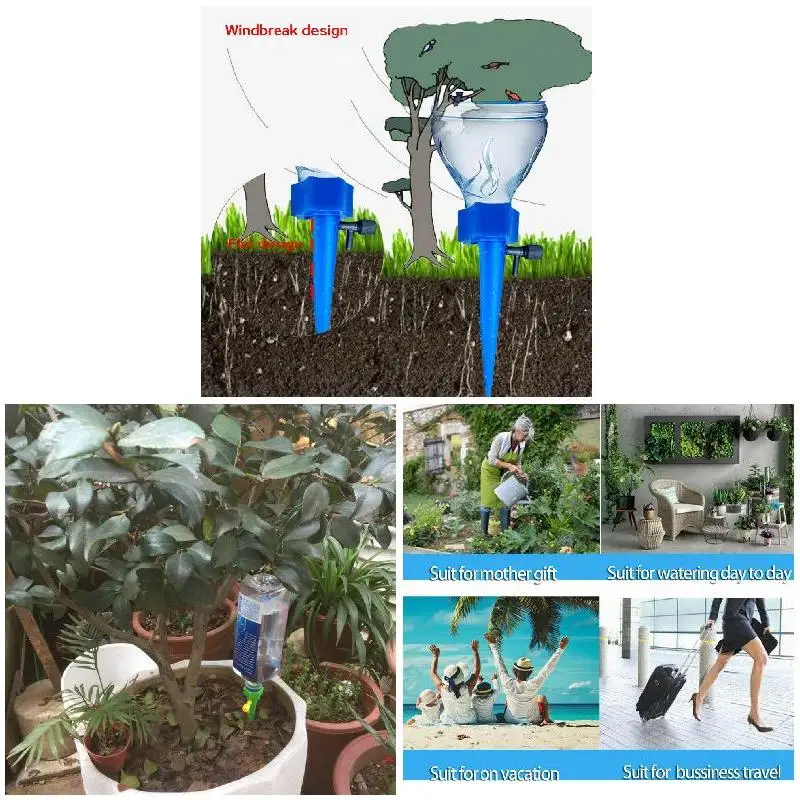 12pcs Garden Automatic Flower Watering Device Plant Water Funnel Drip Spikes Automatically Watering Tools Garden Supplies Ye
12pcs Garden Automatic Flower Watering Device Plant Water Funnel Drip Spikes Automatically Watering Tools Garden Supplies Ye
