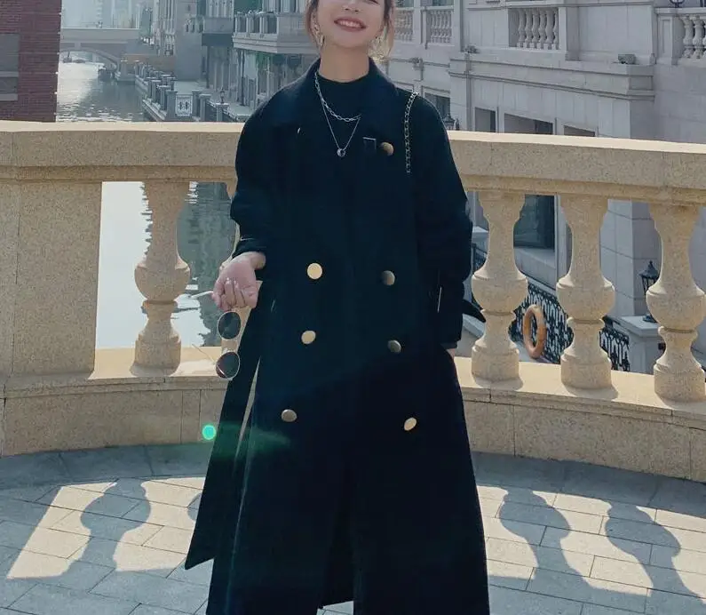 Fashion Wool Coat Women Long Sleeve Collar Outwear Jacket belt wool Casual Autumn Winter Elegant Overcoat plus size nayy7867
Fashion Wool Coat Women Long Sleeve Collar Outwear Jacket belt wool Casual Autumn Winter Elegant Overcoat plus size nayy7867