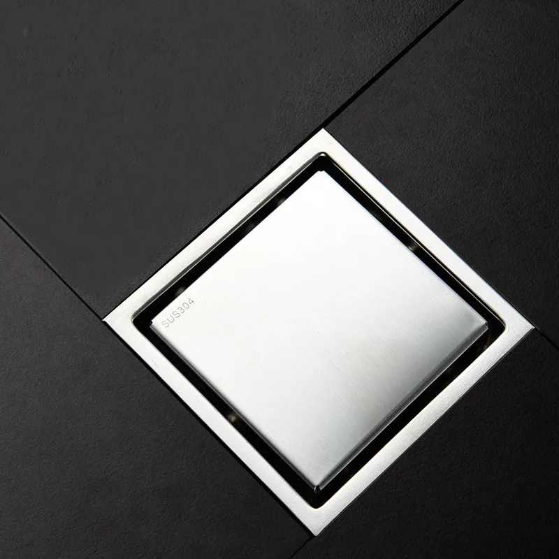304 Stainless Steel In-visible Floor Drain Square Deodorant Bathroom Toilet Floor Drain
304 Stainless Steel In-visible Floor Drain Square Deodorant Bathroom Toilet Floor Drain