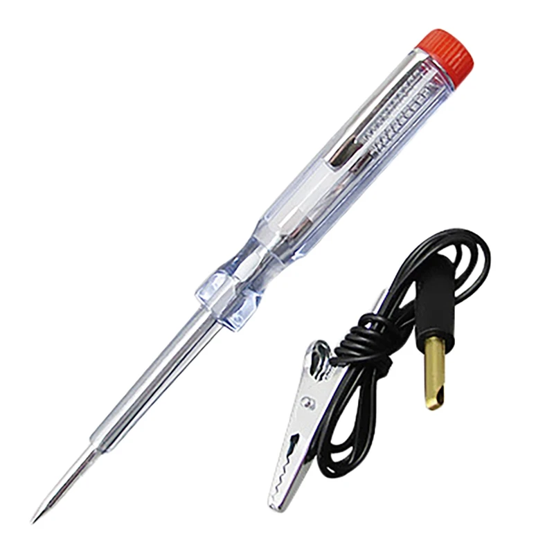 6V 12V 24V DC Probe Light System Test Probe Lamp Auto Car Light Circuit Tester Lamp Voltage Test Pen Detector
6V 12V 24V DC Probe Light System Test Probe Lamp Auto Car Light Circuit Tester Lamp Voltage Test Pen Detector