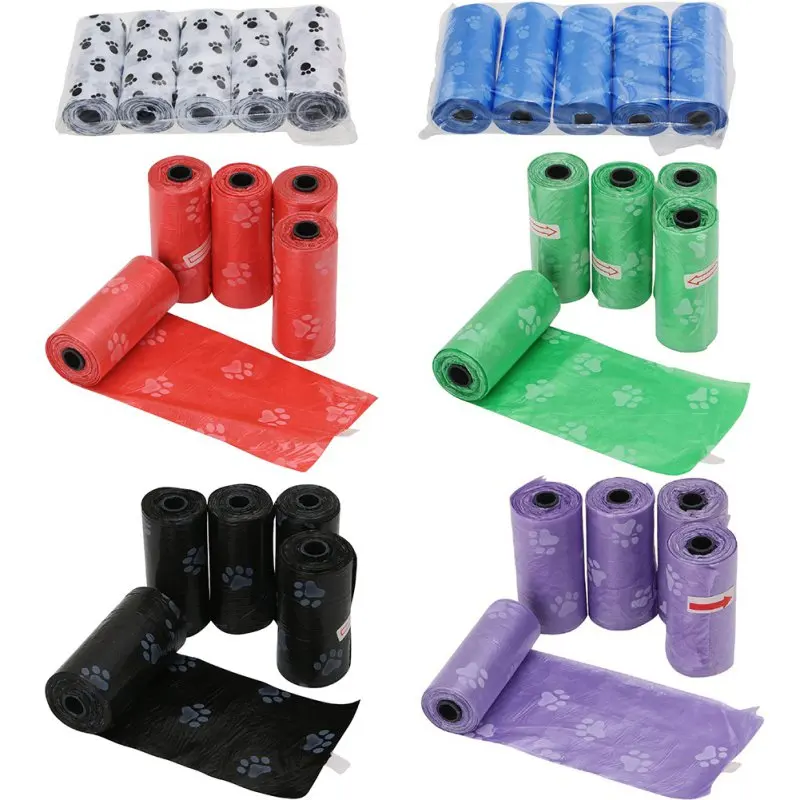 Pet garbage bags cats and dogs clean poop bag portable various printing colors plastic environmental protection
Pet garbage bags cats and dogs clean poop bag portable various printing colors plastic environmental protection