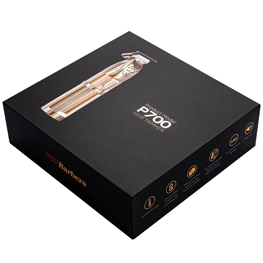 P700 Gold Metal Barbershop Cutter Hair Cutting Machine Haircut Cordless Hair Clipper Hair Trimmer Pop Barbers 110-240v
P700 Gold Metal Barbershop Cutter Hair Cutting Machine Haircut Cordless Hair Clipper Hair Trimmer Pop Barbers 110-240v