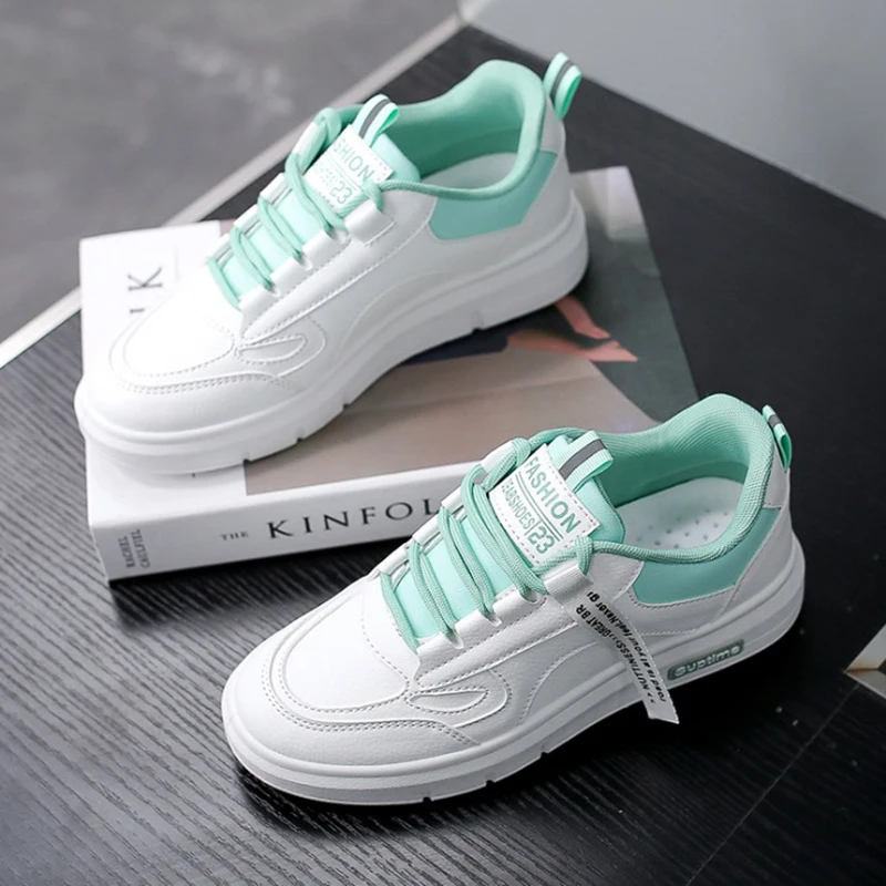 Women Shoes Fashion Casual Shoes For Women PU Leather Women Sneakers Flats Platform 2021Spring Comfortable Off White Shoes 
Women Shoes Fashion Casual Shoes For Women PU Leather Women Sneakers Flats Platform 2021Spring Comfortable Off White Shoes