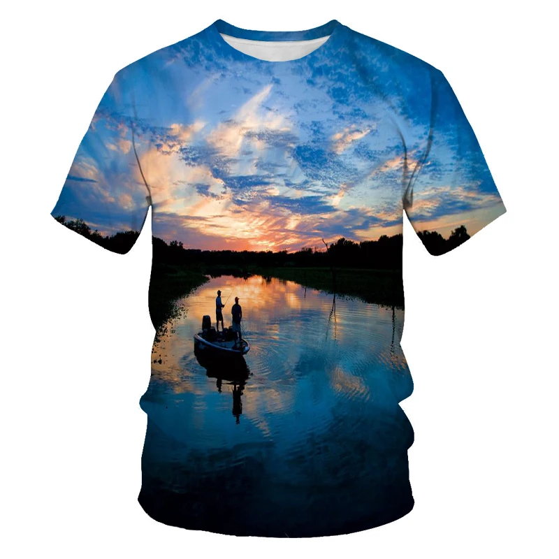 Summer men's and women's fashion T-shirt loose and comfortable youth 3DT shirt printing travel landscape POP, OP style clothing
Summer men's and women's fashion T-shirt loose and comfortable youth 3DT shirt printing travel landscape POP, OP style clothing