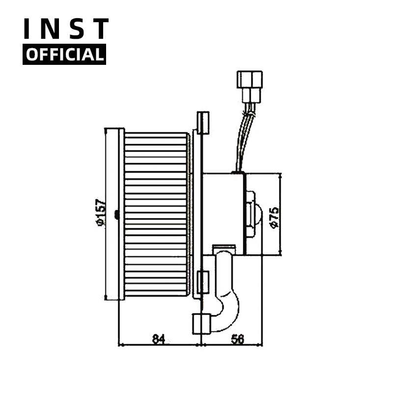 Air Conditioning Fan AC A/C Blower Motor FOR HITACHI/SUMITOMO EXCAVATOR HIGH POWER 24v INST-7122
Air Conditioning Fan AC A/C Blower Motor FOR HITACHI/SUMITOMO EXCAVATOR HIGH POWER 24v INST-7122