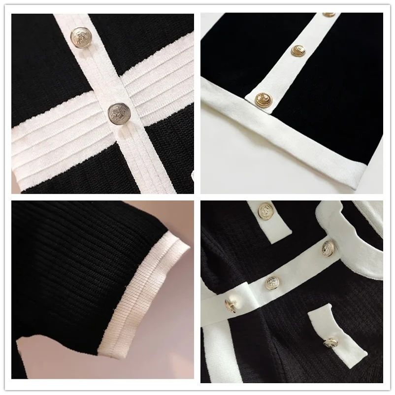 Sweater Dress Women Plus Size Sexy Elegant Vestidos Black Short Sleeve Korean Style Knitting Dresses 2020 Autumn Woman Clothes
Sweater Dress Women Plus Size Sexy Elegant Vestidos Black Short Sleeve Korean Style Knitting Dresses 2020 Autumn Woman Clothes