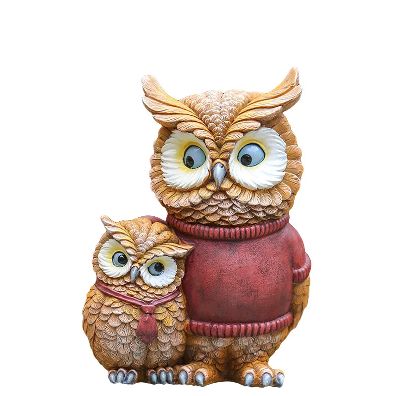 Garden decoration outdoor creative resin crafts cute animals cartoon owl ornaments
Garden decoration outdoor creative resin crafts cute animals cartoon owl ornaments