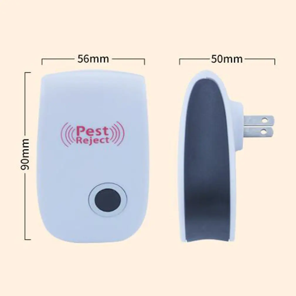 Ultrasound electronic mosquito repellent household insect repellent rodent repellent cockroach suppressor US EU Plug
Ultrasound electronic mosquito repellent household insect repellent rodent repellent cockroach suppressor US EU Plug