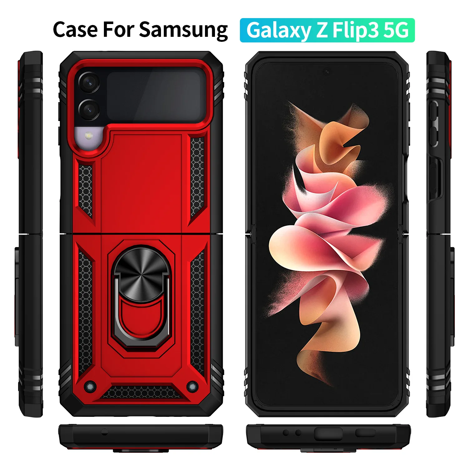 1pcs/Lot Ring Holder Kickstand Shockproof Armor Phone Case For Samsung Z Flip Fold 4 3 5G
1pcs/Lot Ring Holder Kickstand Shockproof Armor Phone Case For Samsung Z Flip Fold 4 3 5G