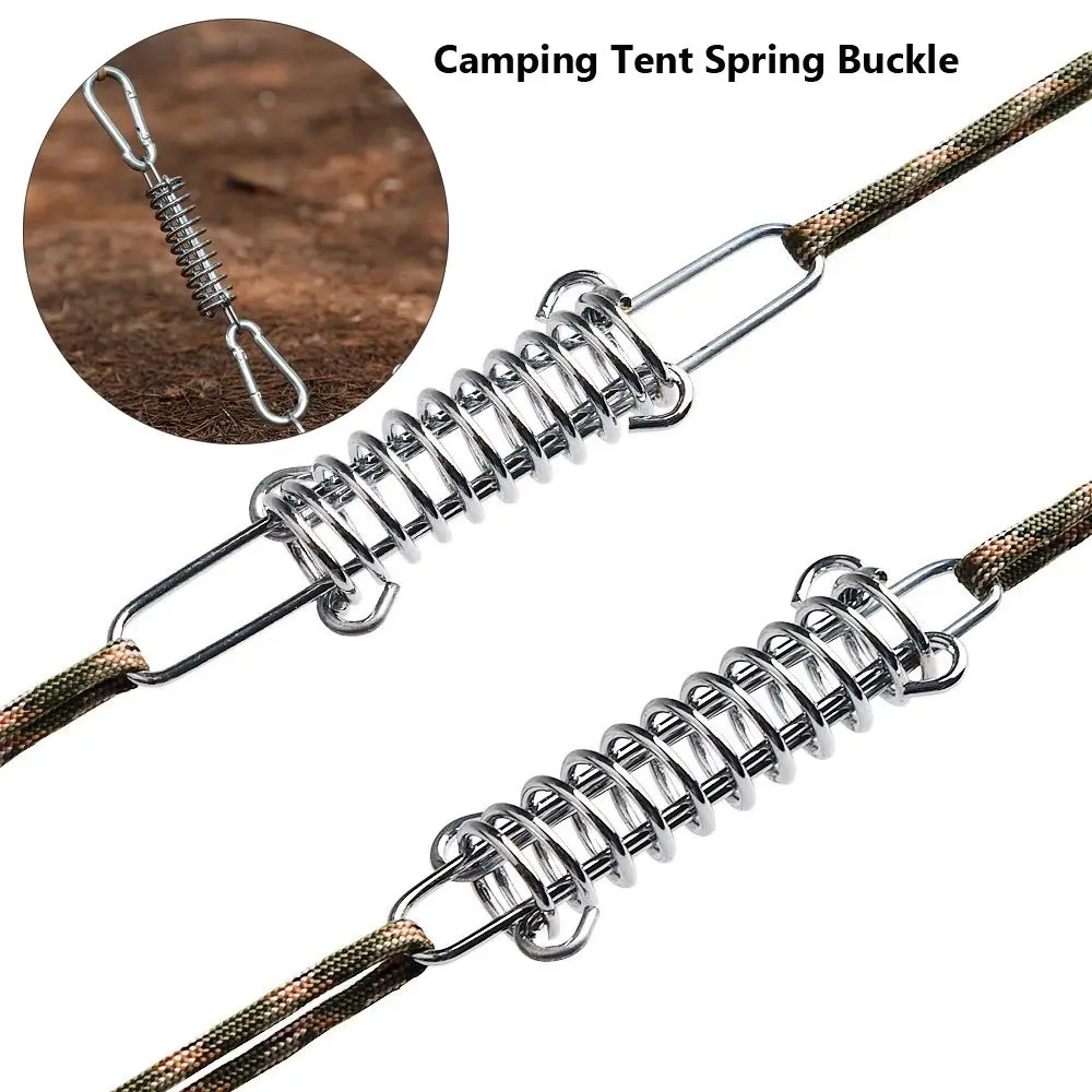 Camping Tent Elasticity Accessories Outdoor Tool Rope Tensioner Spring Buckle High Strength Fixed Hook Buckle
Camping Tent Elasticity Accessories Outdoor Tool Rope Tensioner Spring Buckle High Strength Fixed Hook Buckle