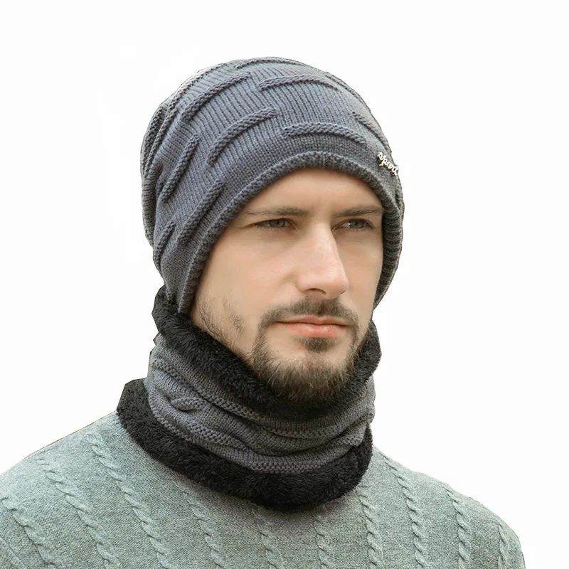 Winter Warm Fleece Snow Skiing Snowboard Knitted Hat Scarf Set Men Cycling Fishing Outerdoor Windproof Skullies Beanies Scarves
Winter Warm Fleece Snow Skiing Snowboard Knitted Hat Scarf Set Men Cycling Fishing Outerdoor Windproof Skullies Beanies Scarves