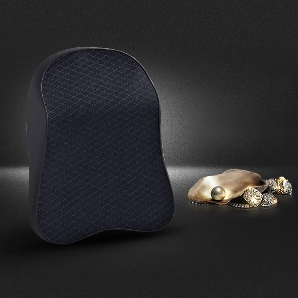 Автомобильная подушка 3D для шеи из пены с эффектом памяти искусственной кожи