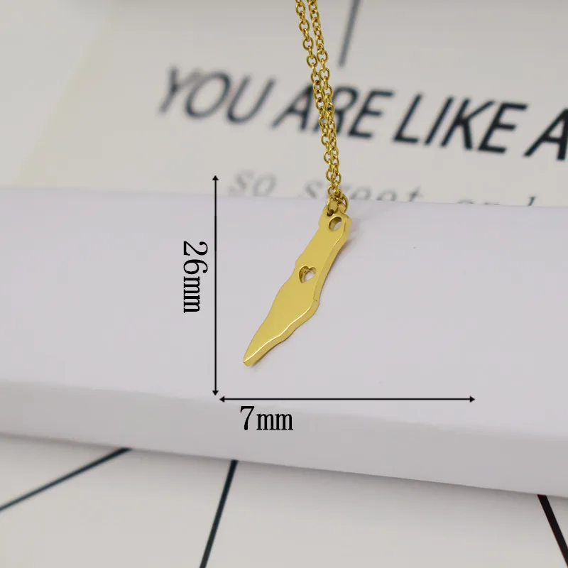 Simple Personality Titanium Steel Map of Israel Map Pendant Necklace Women Popular Hundred Jewelry Pendants Chain Necklaces 
Simple Personality Titanium Steel Map of Israel Map Pendant Necklace Women Popular Hundred Jewelry Pendants Chain Necklaces