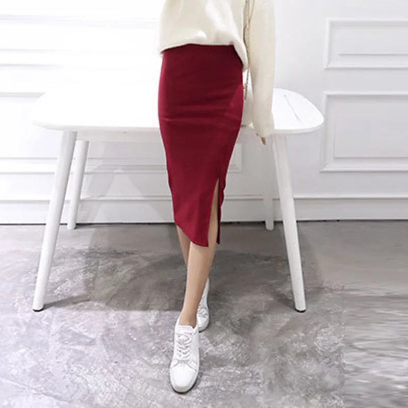 Women's Spring Autumn Casual Pencil Skirts Ladies High Waist Elegant Long Pencil Skirt Party Club Skirt
Women's Spring Autumn Casual Pencil Skirts Ladies High Waist Elegant Long Pencil Skirt Party Club Skirt
