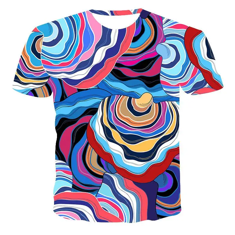 New T-shirts for men, high quality men's T-shirts, women's short-sleeved flower abstract pattern 3D printing men's T-shirts, fas
New T-shirts for men, high quality men's T-shirts, women's short-sleeved flower abstract pattern 3D printing men's T-shirts, fas