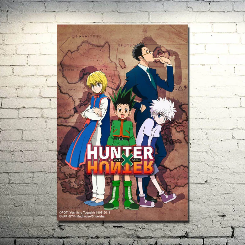 Hunter x Hunter AnimePoster Print on canvas Wall Art Pictures For Living Room Decor Killua GON
Hunter x Hunter AnimePoster Print on canvas Wall Art Pictures For Living Room Decor Killua GON