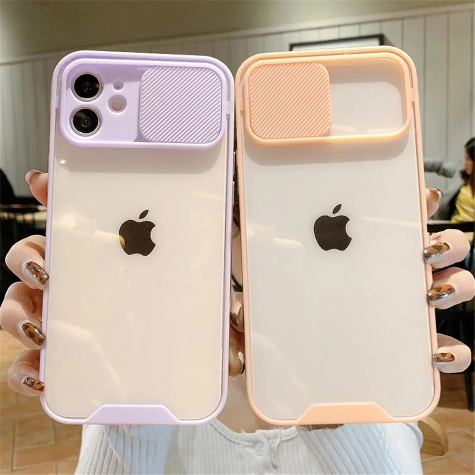 Candy Color Camera Protection Slide Phone Case For iPhone 12 11 Pro Max 7 8 Plus X XS Max XR SE2020 Clear Soft Bumper Back Cover
Candy Color Camera Protection Slide Phone Case For iPhone 12 11 Pro Max 7 8 Plus X XS Max XR SE2020 Clear Soft Bumper Back Cover