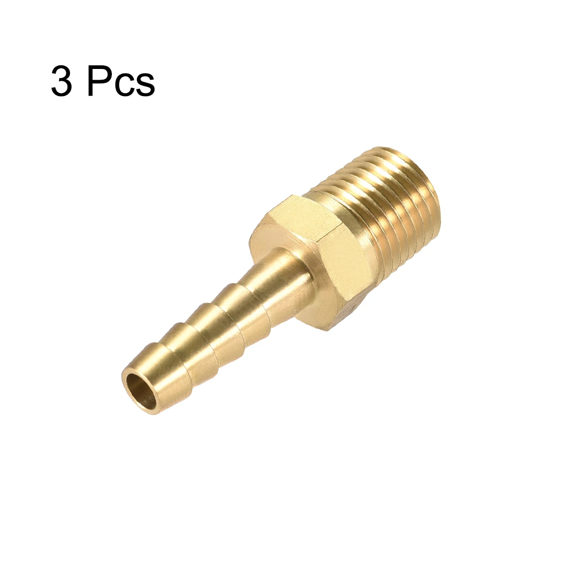 uxcell 3 pcs Brass Barb Hose Fitting Connector Adapter 1/4 inch Barbed X 1/4 NPT Male Pipe for Home Garden DIY
uxcell 3 pcs Brass Barb Hose Fitting Connector Adapter 1/4 inch Barbed X 1/4 NPT Male Pipe for Home Garden DIY
