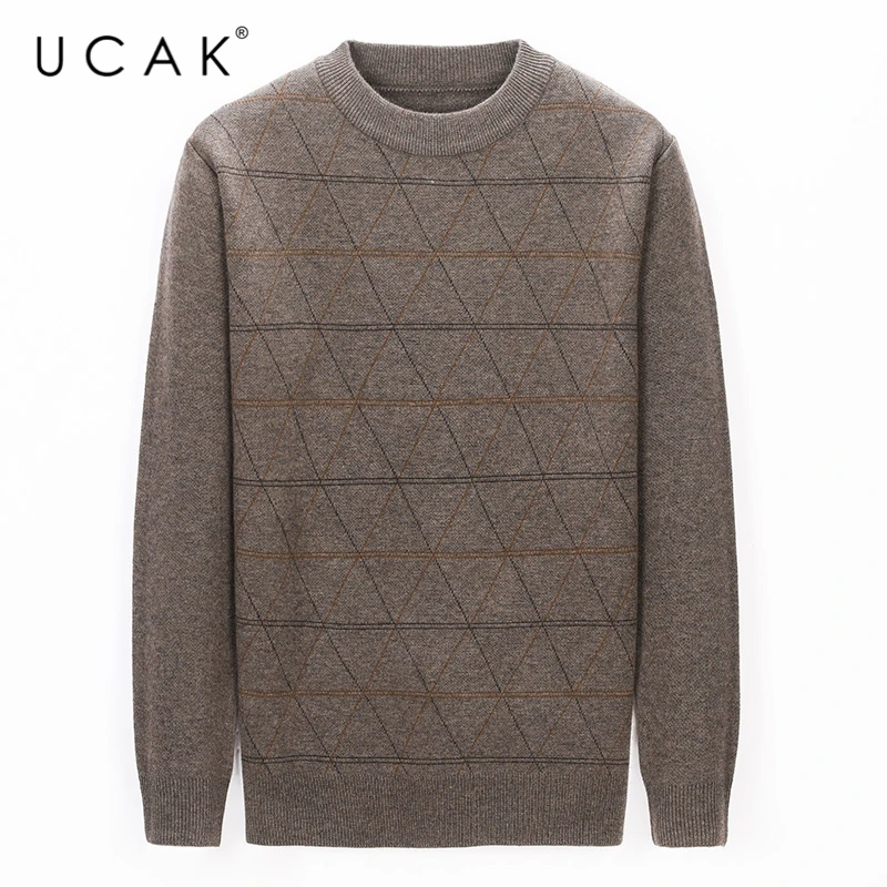 Мужской теплый свитер из шерсти мериноса, на зиму
Мужской теплый свитер из шерсти мериноса, на зиму