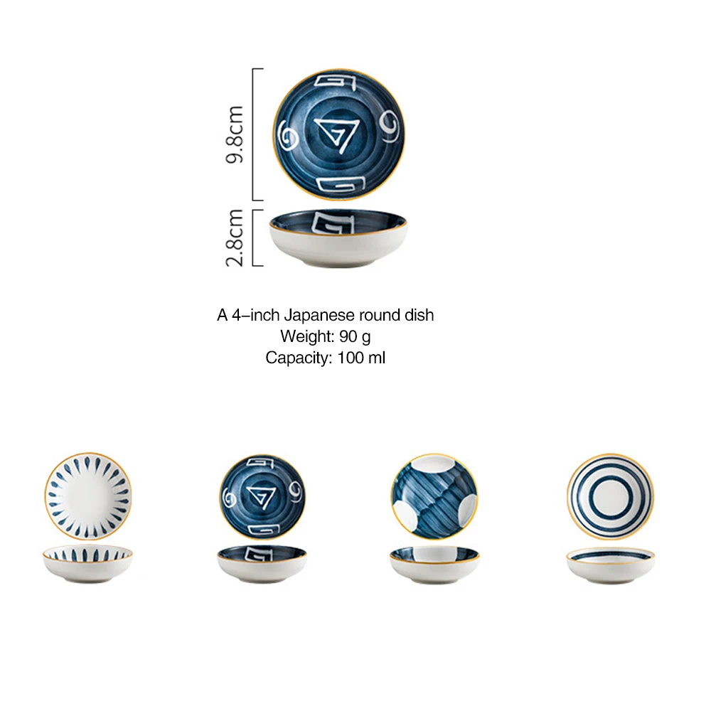 2pcs Kitchen Ceramic Dish Assorted Seasoning Mini Plate Dipping Sauce Vinegar Bowl Japanese Tableware Home Dish Dinner Plate
2pcs Kitchen Ceramic Dish Assorted Seasoning Mini Plate Dipping Sauce Vinegar Bowl Japanese Tableware Home Dish Dinner Plate