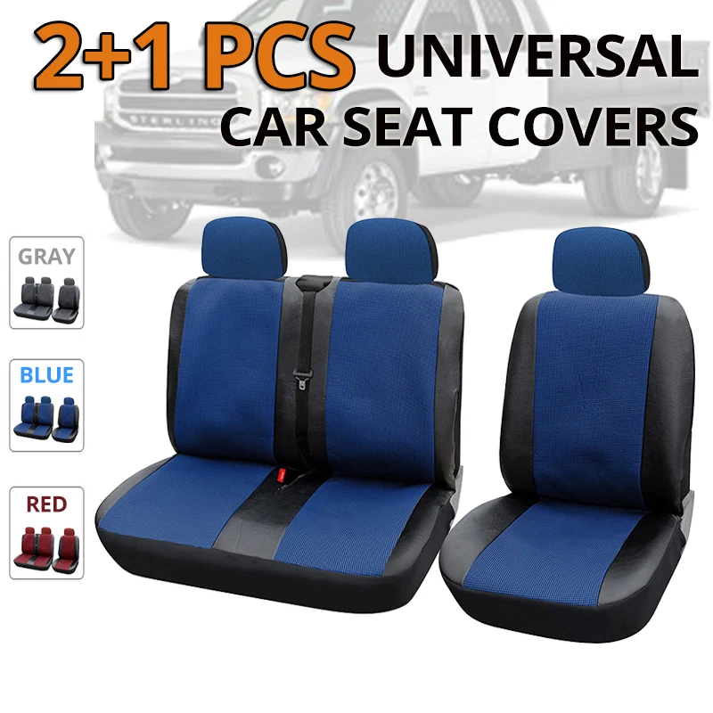 2023 1+2 Seat Covers Car Seat Cover for Transporter/Van Universal Fit with Artificial Leather Truck Interior Accessories Blue
2023 1+2 Seat Covers Car Seat Cover for Transporter/Van Universal Fit with Artificial Leather Truck Interior Accessories Blue
