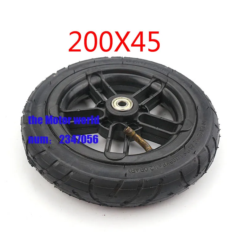NEW METAL 200x45 Inflated Wheel and hub and inner tire For Scooter M8 M10 Pneumatic Wheel 8" Scooter Air Wheel
NEW METAL 200x45 Inflated Wheel and hub and inner tire For Scooter M8 M10 Pneumatic Wheel 8" Scooter Air Wheel