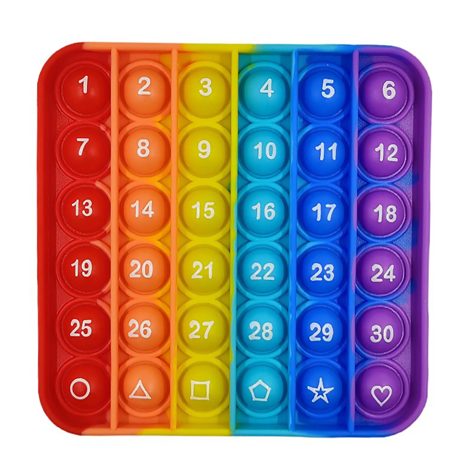 1pc Fidget Stress Toys Push Bubble Fidget Sensory Toy Autism Special Needs Stress Reliever Children Funny Gift Pops Juguetes
1pc Fidget Stress Toys Push Bubble Fidget Sensory Toy Autism Special Needs Stress Reliever Children Funny Gift Pops Juguetes