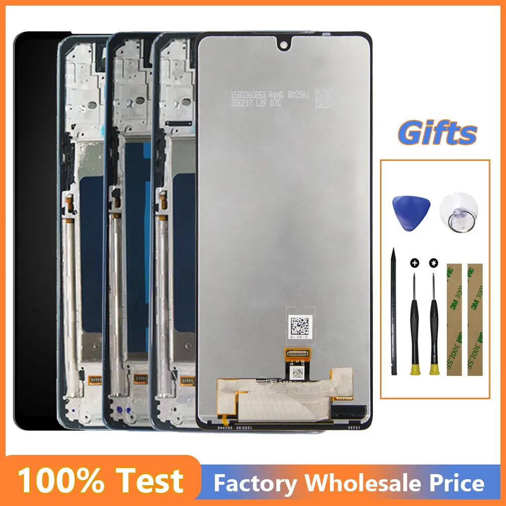 6.8 inch LCD Display For LG Stylo 6 LMQ730QM LMQ730TM LMQ730VM Touch Screen Panel Digitizer Assembly Replacement With Frame
6.8 inch LCD Display For LG Stylo 6 LMQ730QM LMQ730TM LMQ730VM Touch Screen Panel Digitizer Assembly Replacement With Frame