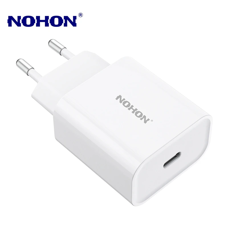 NOHON 20 Вт Быстродействующее зарядное устройство PD для iPhone 11 12 Pro XS Max X XR Type-C USB дорожное настенное зарядное устройство с европейской вилкой быс...
NOHON 20 Вт Быстродействующее зарядное устройство PD для iPhone 11 12 Pro XS Max X XR Type-C USB дорожное настенное зарядное устройство с европейской вилкой быс...