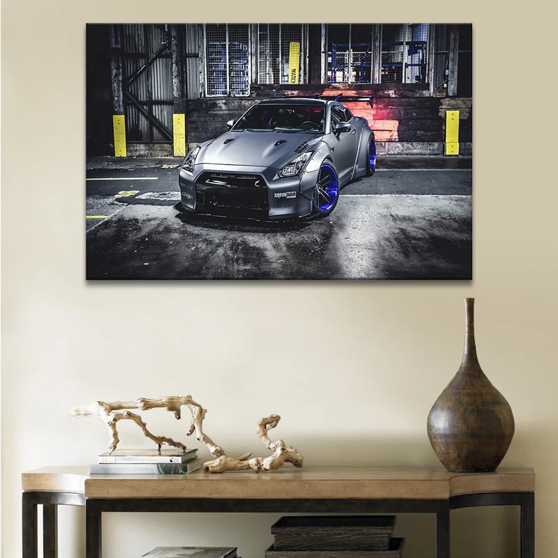 Home decor modern JDM modified Nissan GTR supercar posters and prints canvas painting living room decoration frameless
Home decor modern JDM modified Nissan GTR supercar posters and prints canvas painting living room decoration frameless