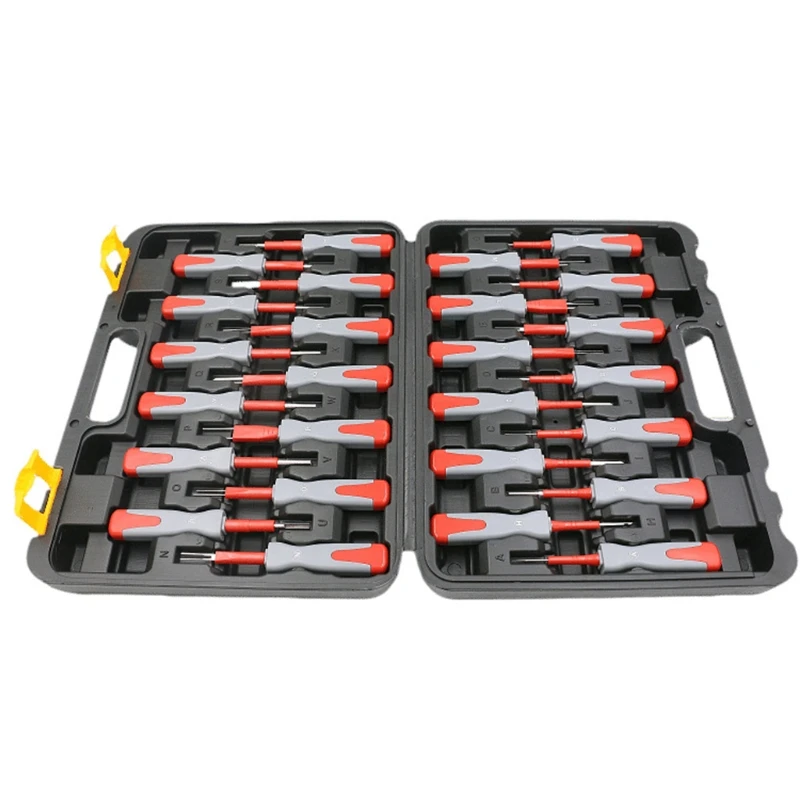 26Pcs Car Wiring Connector Pin Release Extractor Crimp Terminal Automotive Wire Terminal Pin Removal Tool
26Pcs Car Wiring Connector Pin Release Extractor Crimp Terminal Automotive Wire Terminal Pin Removal Tool