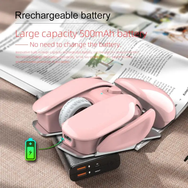 T37 2.4GHz Silent Wireless Gaming Mouse Rechargeable Portable Fashionable Ergonomic Design Adjustable 1600 DPI Mouse Accessories
T37 2.4GHz Silent Wireless Gaming Mouse Rechargeable Portable Fashionable Ergonomic Design Adjustable 1600 DPI Mouse Accessories
