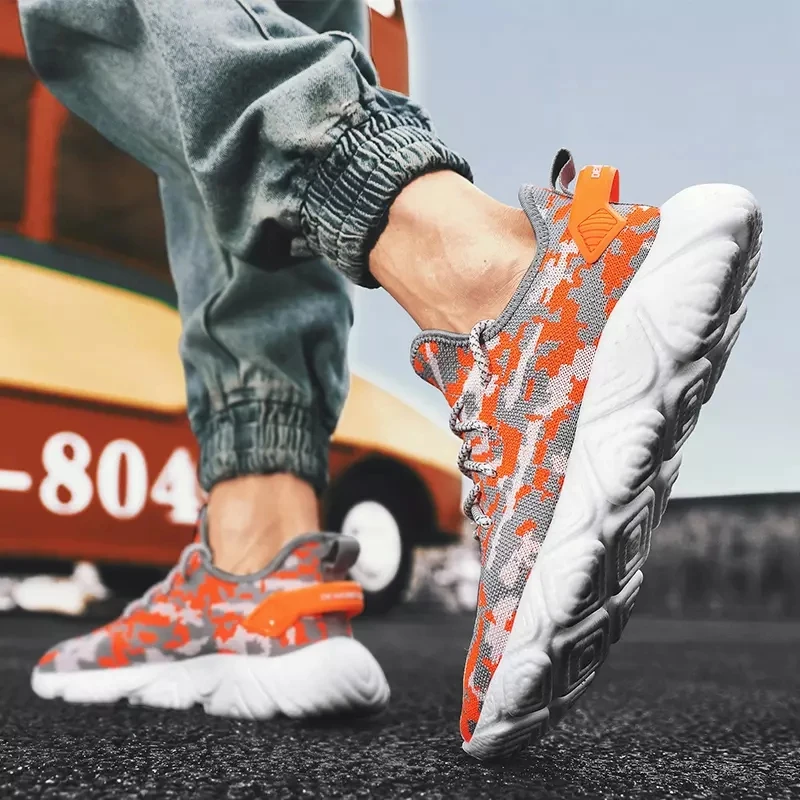 Light Men Casual Shoes Breathable Flying Woven Sports Sneakers Men Flat Running Walking Shoes Anti-Slippery Jogging Shoes
Light Men Casual Shoes Breathable Flying Woven Sports Sneakers Men Flat Running Walking Shoes Anti-Slippery Jogging Shoes