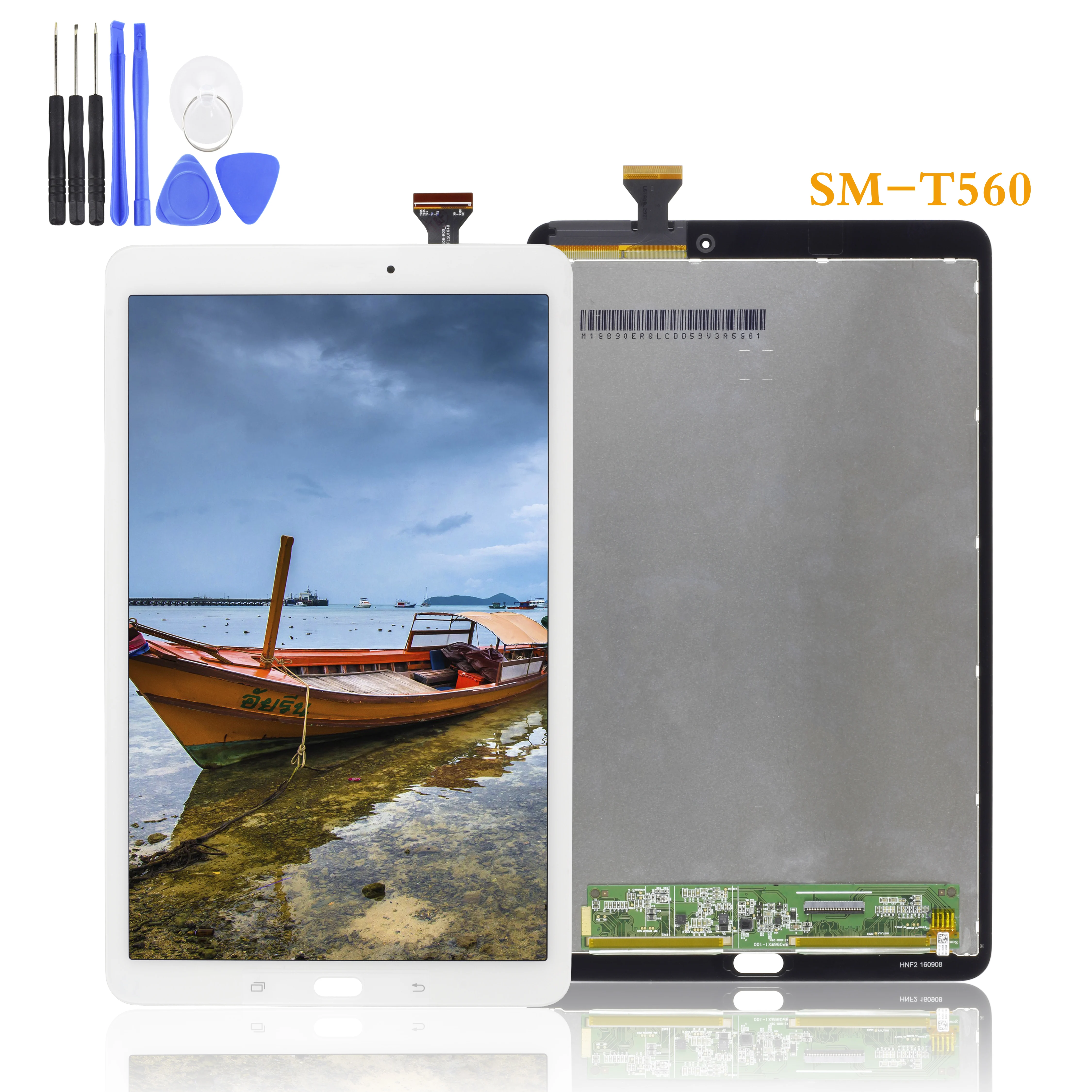 Новый чехол для Samsung Galaxy Tab E 9,6 SM-T560 T560 SM-T561, ЖК-дисплей, сенсорный экран, дигитайзер, матричная панель планшет в сборе запчасти
Новый чехол для Samsung Galaxy Tab E 9,6 SM-T560 T560 SM-T561, ЖК-дисплей, сенсорный экран, дигитайзер, матричная панель планшет в сборе запчасти