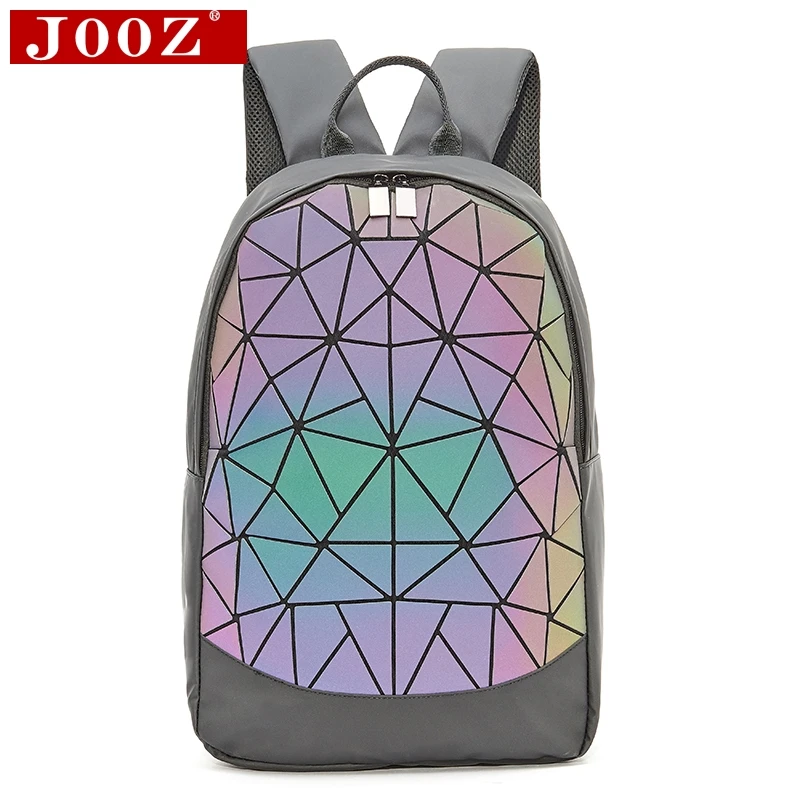 JOOZ Men Laser holographic Luminous Backpack Geometric 14 inches Laptop Backpack Teenage large travel bagpack boy knapsack
JOOZ Men Laser holographic Luminous Backpack Geometric 14 inches Laptop Backpack Teenage large travel bagpack boy knapsack