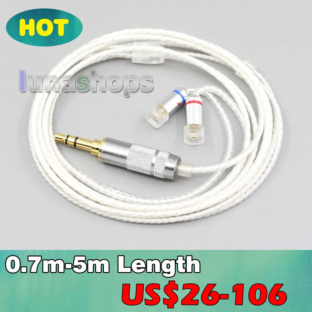 Hi-Res Silver Plated 7N OCC Earphone Cable For Sennheiser IE8 IE8i IE80 IE80s Metal Pin LN006617 
Hi-Res Silver Plated 7N OCC Earphone Cable For Sennheiser IE8 IE8i IE80 IE80s Metal Pin LN006617