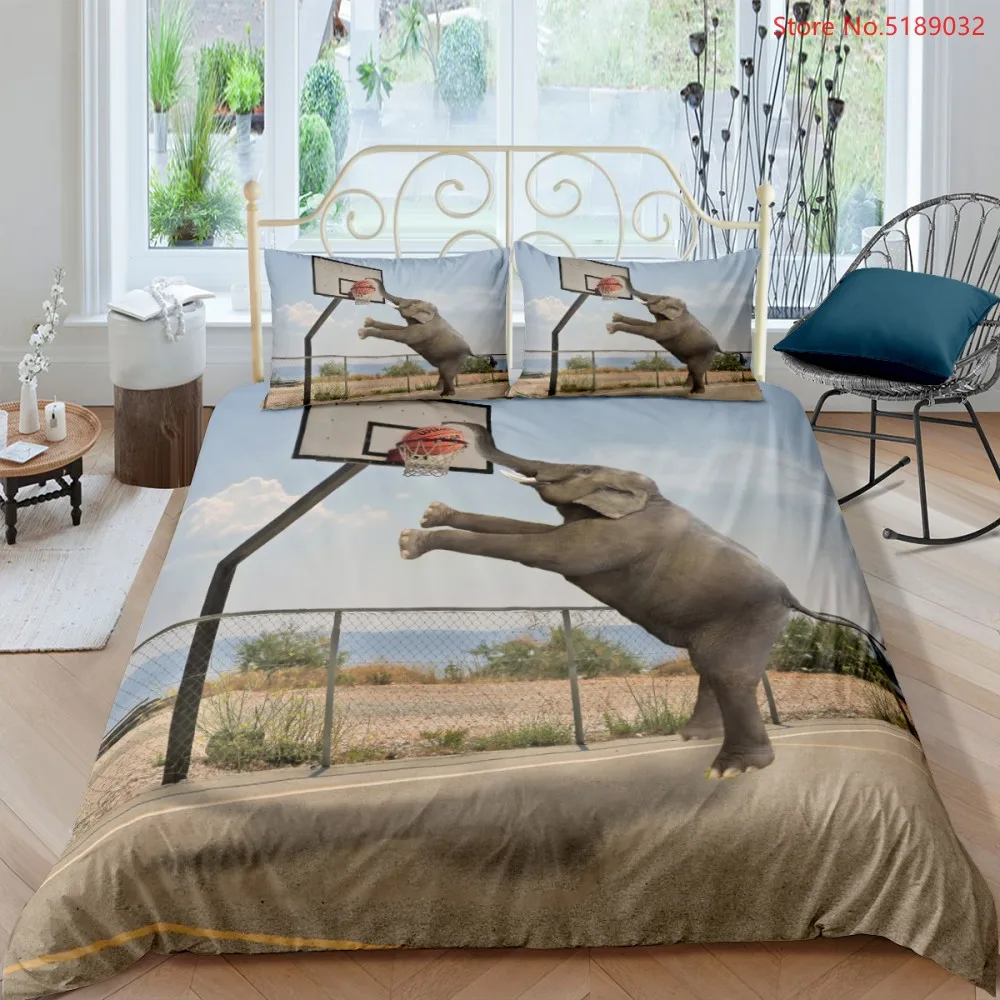 Funny Elephants Duvet Cover Animals Quilt Cover Single Double Full Queen Size Bedding Set with Pillow Sham 2/3 Piece Bedspread
Funny Elephants Duvet Cover Animals Quilt Cover Single Double Full Queen Size Bedding Set with Pillow Sham 2/3 Piece Bedspread