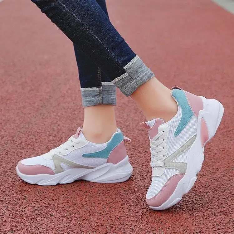 Women shoes Mesh Breathable running Sports Male light Soft soles Hole damping Athletic sneakers Platform shoe
Women shoes Mesh Breathable running Sports Male light Soft soles Hole damping Athletic sneakers Platform shoe