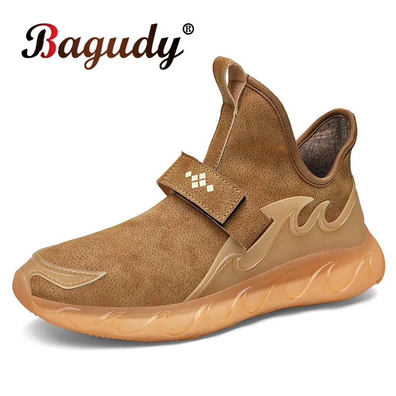 High Quality Fashion Men Sneakers Leather Ankle Boots Outdoor Snow Bost Casual Shoes Non-Slip boot Male Sport Moccasins Footwear
High Quality Fashion Men Sneakers Leather Ankle Boots Outdoor Snow Bost Casual Shoes Non-Slip boot Male Sport Moccasins Footwear