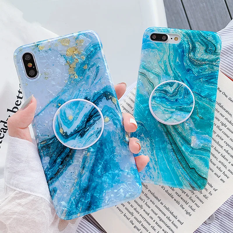 Мраморный чехол с подушкой безопасности для iPhone 12 11 Pro X XS Max XR 6 s 7 8 Plus Huawei P30 P20 Lite Mate