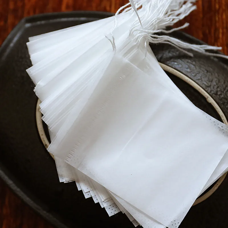 100Pcs/lot Disposable Tea Bags Empty Scented Tea Bag With String Heal Seal Filter Paper for Herb Loose Tea
100Pcs/lot Disposable Tea Bags Empty Scented Tea Bag With String Heal Seal Filter Paper for Herb Loose Tea