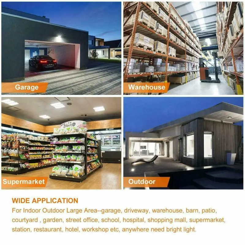 85W Super Bright Industrial Lighting LED Garage Lights 20000LM E27 Daylight For Workshop Warehouse Ceiling Light Car Accessories
85W Super Bright Industrial Lighting LED Garage Lights 20000LM E27 Daylight For Workshop Warehouse Ceiling Light Car Accessories
